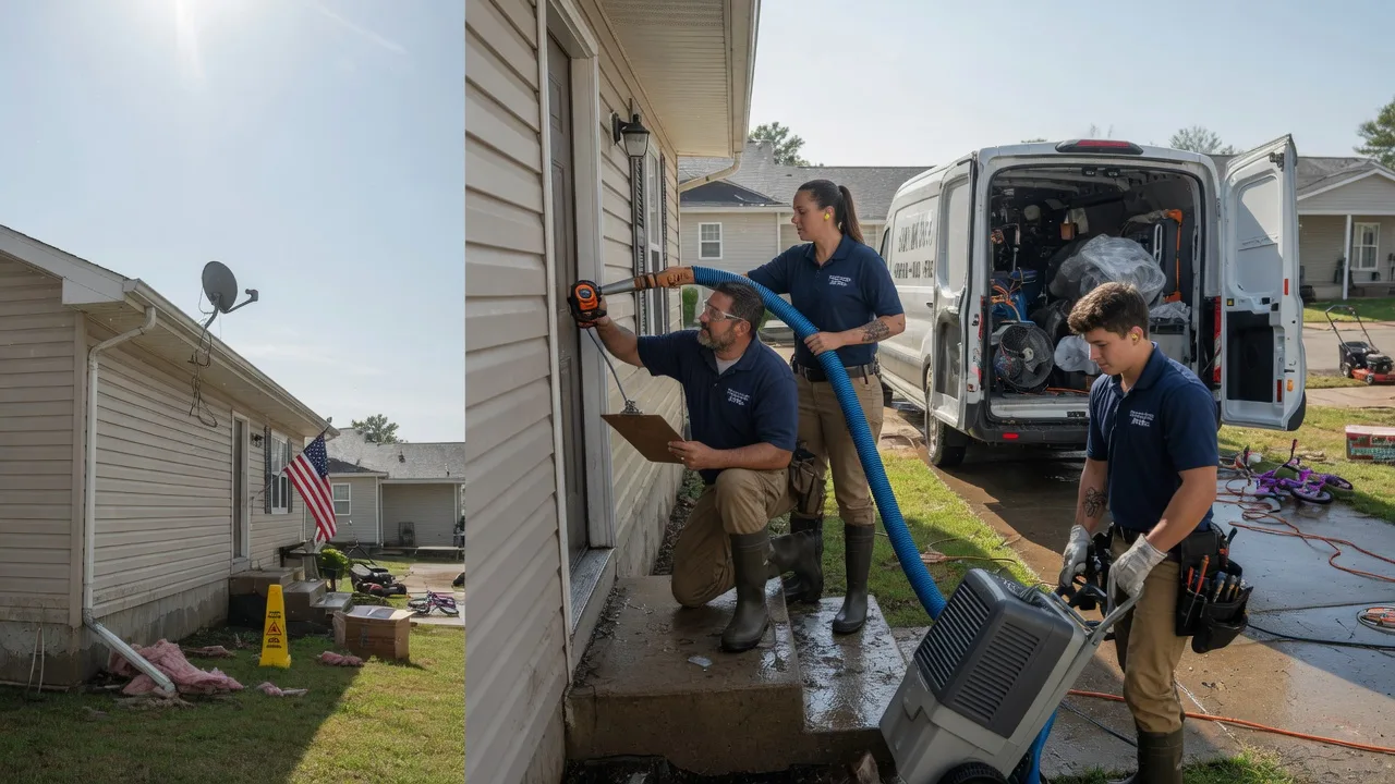 Ceiling Water Damage Restoration in O Fallon, IL near me