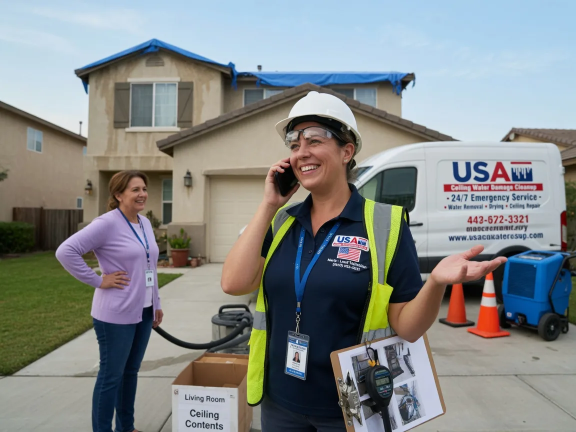 Ceiling Water Damage Restoration O Fallon, IL FAQs